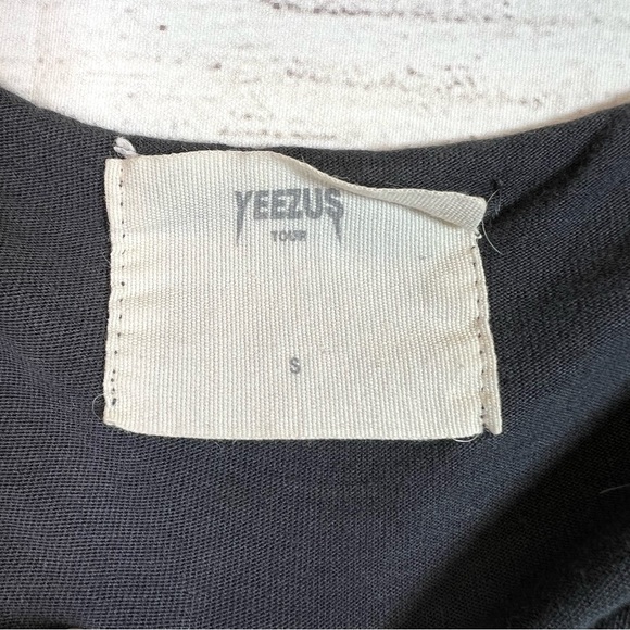 Yeezus Tour 2013 Pacsun Reaper Short Sleeve Charcoal Graphic T-Shirt Size S - Picture 6 of 9